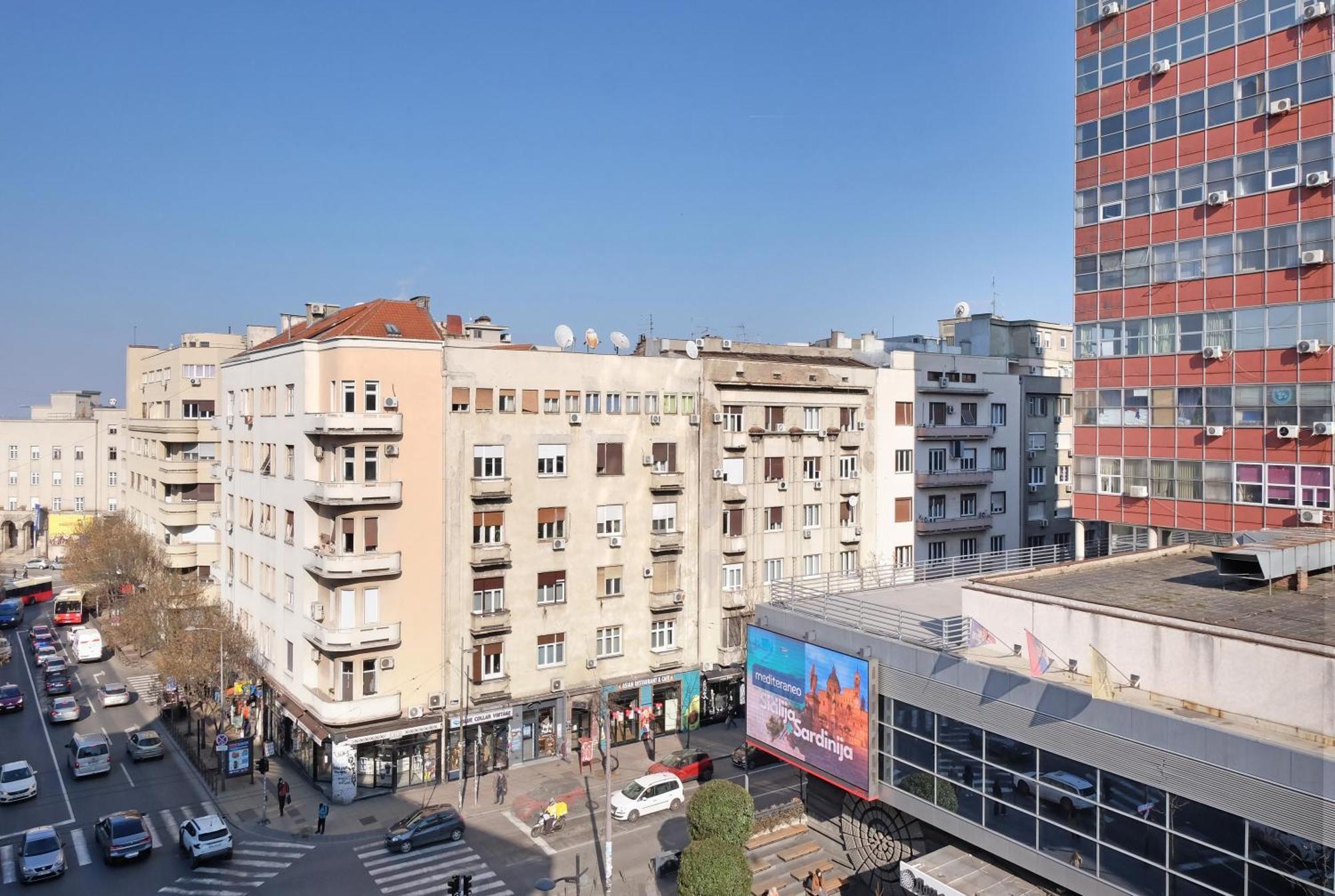 Windows City Apartment Belgrade Exterior photo